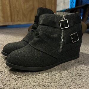 Women's Black Ankle Boots